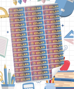 Étiquette personnalisée (lot de 45)